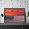 Sunset Beach Framed Poster