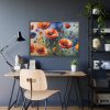 93855-472.jpg Poppies Flowers Wildflowers Framed Poster