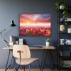 93855-480.jpg Tulip Field In The Morning Framed Poster
