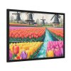 93855-491.jpg Holland Tulip Windmill Framed Poster