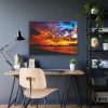 93855-50.jpg Burning Sky Framed Poster