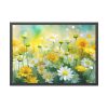 93855-518.jpg Yellow Daisey Field Framed Poster