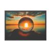 93855-52.jpg Reflection Time Through A Lens Ball Framed Poster