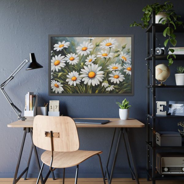 93855-536.jpg Daisy Flower Meadow Framed Poster