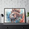 Colorful Lionfish Framed Poster