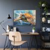 93855-572.jpg Sea Turtle Watercolor Framed Poster