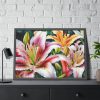 93855-585.jpg Lily Flower Blossom Art Framed Poster