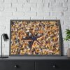 93855-593.jpg Starfish And Shells Framed Poster