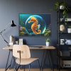 93855-600.jpg Seahorse Fantasy Art Framed Poster