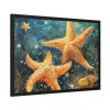 93855-623.jpg Starfish Art Framed Poster