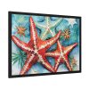 93855-631.jpg Christmas Nautical Starfish Framed Poster
