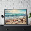 93855-641.jpg Sandy Beach With Seashells II Framed Poster