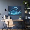 93855-644.jpg Dolphin Jump Framed Poster