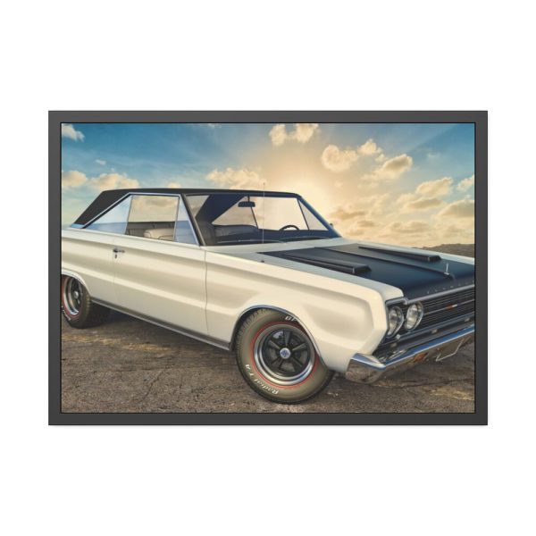 93855-88.jpg Plymouth Classic Car Framed Poster