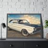 93855-91.jpg Plymouth Classic Car Framed Poster