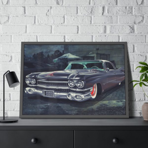 93855-95.jpg American Classic Car Framed Poster