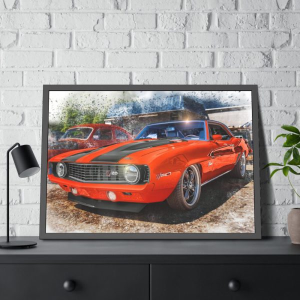 Chevrolet Camaro Z28 Framed Poster