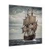 10110266245781585906_2048.jpeg Ancient Sail Ship In The Sea Standard Canvas