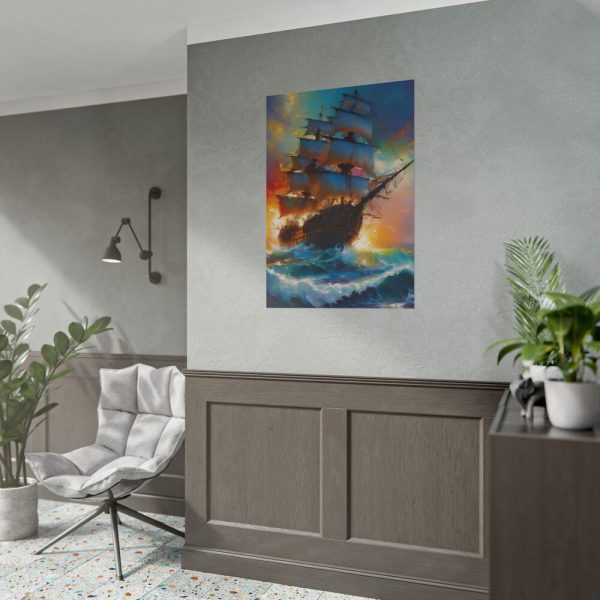 10181088088419771365_2048.jpeg Pirate Ship Fantasy Illustration II Poster