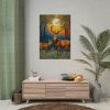 101894-19.jpg Deer Forest Vintage Illustration Poster