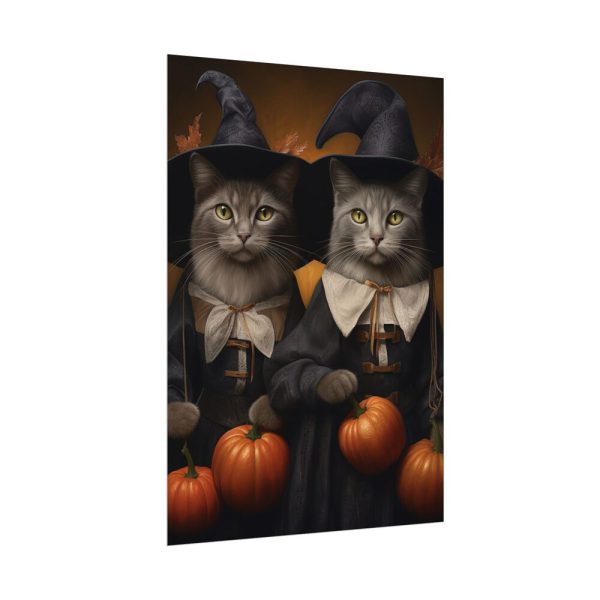 10198941744710481217_2048.jpeg Halloween Witch Cats Poster