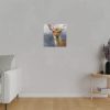Deer Watercolor Painting Portrait Standard Canvas