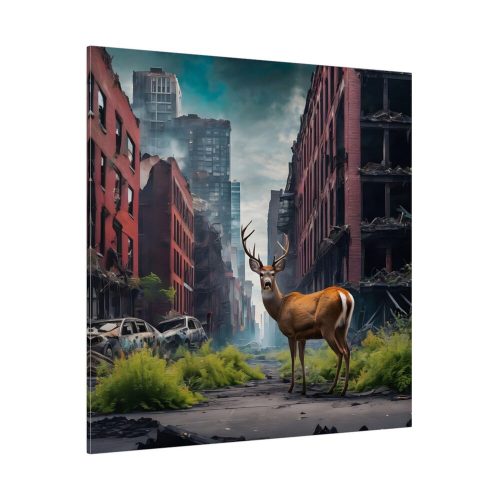 102212-12.jpg Armageddon City Deer Standard Canvas