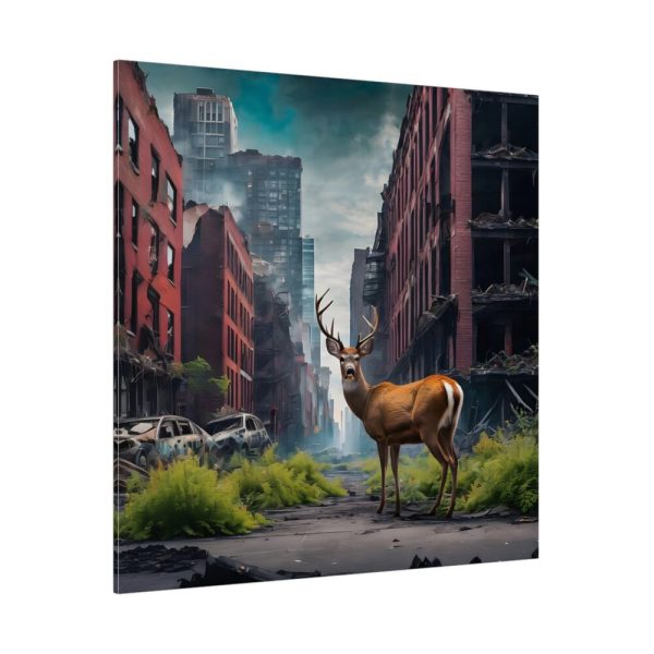 102212-12.jpg Armageddon City Deer Standard Canvas