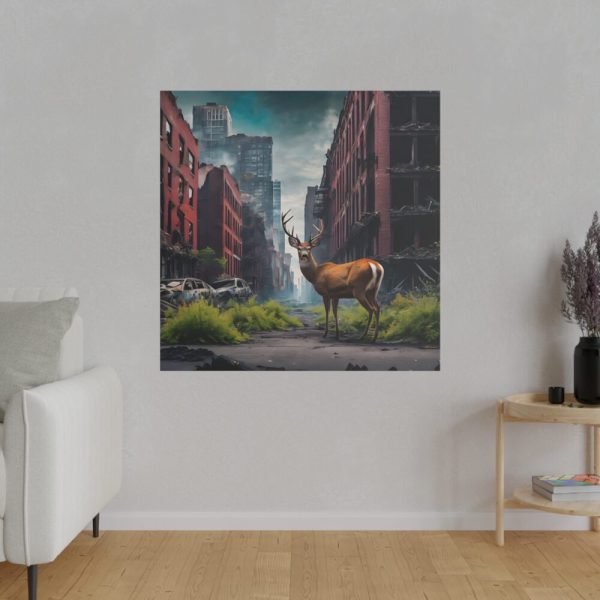 102212-14.jpg Armageddon City Deer Standard Canvas