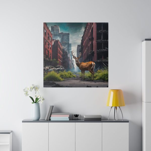 102212-15.jpg Armageddon City Deer Standard Canvas