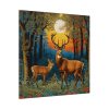 Deer Forest Vintage Illustration Standard Canvas