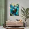10255945547827039184_2048.jpeg Sunken Pirate Ship Art Poster