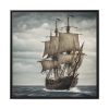10327031730188572513_2048.jpeg Ancient Sail Ship In The Sea Framed Canvas