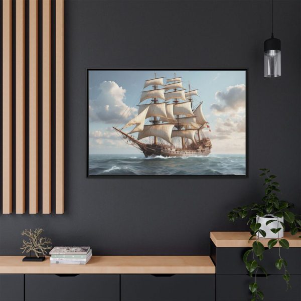 104575809975265440_2048.jpeg Ship Sailing In The Ocean Framed Canvas