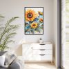 10718287555106881696_2048.jpeg Watercolor Sunflower Art Print Framed Canvas