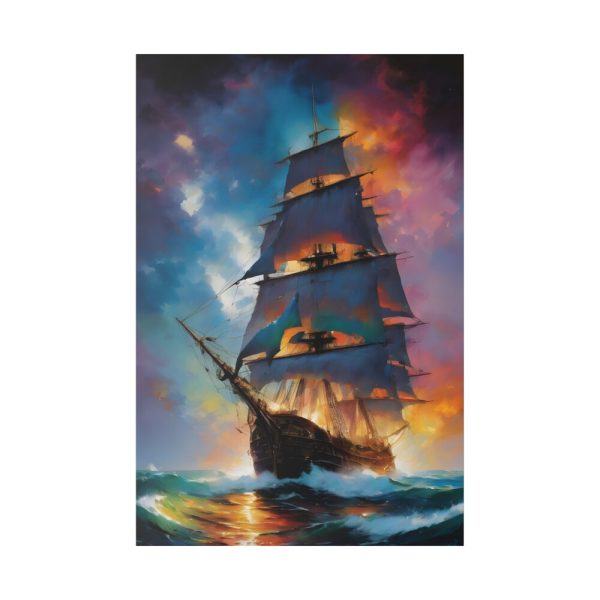 10873386347204393637_2048.jpeg Pirate Ship Fantasy Illustration I Standard Canvas