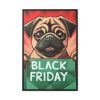 10975586454947456564_2048.jpeg Black Friday Dog With Bag Framed Canvas