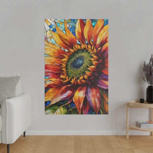 11126186179179486639_2048.jpeg Sunflower Mosaic Art Standard Canvas