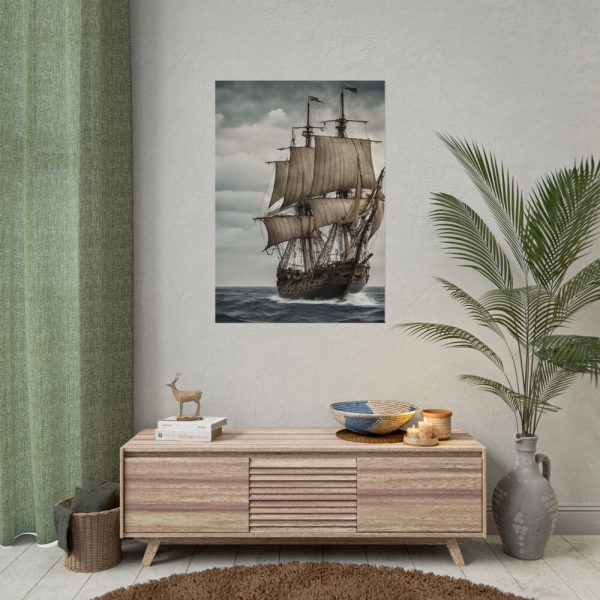 11173903098277181243_2048.jpeg Ancient Sail Ship In The Sea Poster