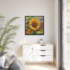 11530297003805127529_2048.jpeg Mixed Media Sunflower Art Framed Canvas