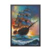 11552328295901503398_2048-1.jpeg Pirate Ship Fantasy Illustration II Framed Poster