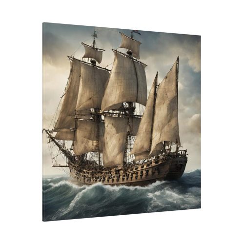 11660233245706791716_2048.jpeg Ancient Sail Ship In Ocean Standard Canvas