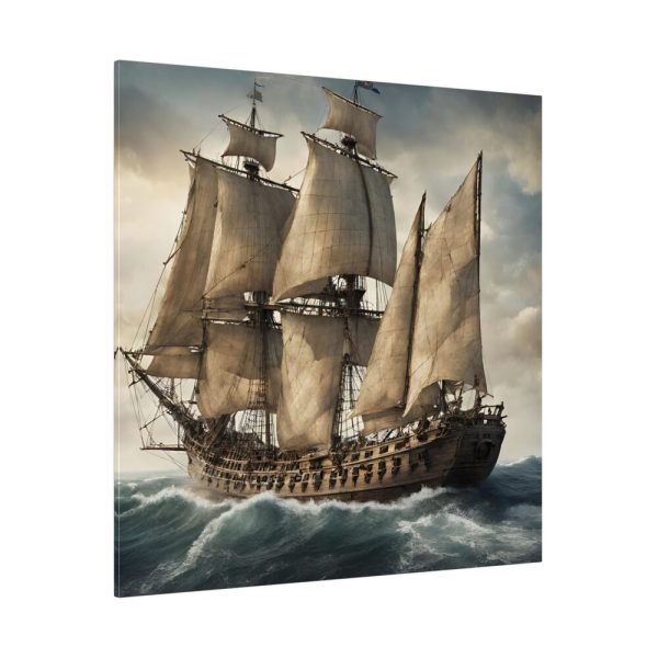 11660233245706791716_2048.jpeg Ancient Sail Ship In Ocean Standard Canvas