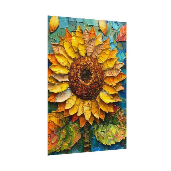11704615538129338971_2048.jpeg Mixed Media Sunflower Art Poster