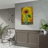 11890481589984848536_2048.jpeg Sunflower Textured Digital Painting Poster