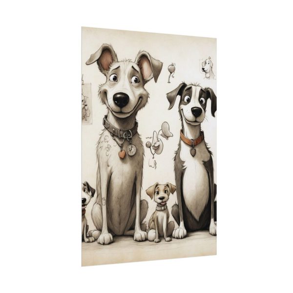 12246784969943011808_2048.jpeg Funny Dog Art Print Poster
