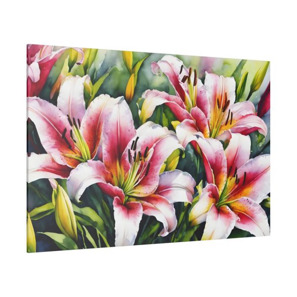 12284246251149271196_2048.jpeg Lily Flower Blossom Art Standard Canvas