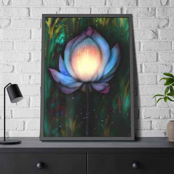 12499267620289232502_2048-1.jpeg Magic Lily Flower Framed Poster
