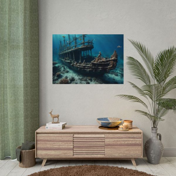 12680180924201514194_2048.jpeg Ancient Sunken Ship Poster