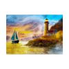 12732958621612454675_2048.jpeg Ship and Lighthouse Poster